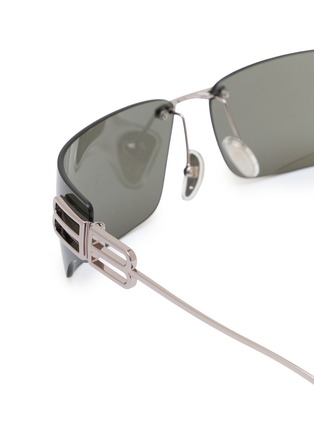 细节 - 点击放大 - BALENCIAGA - Metal Rectangular Sunglasses