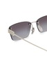 细节 - 点击放大 - BALENCIAGA - Metal Rectangular Sunglasses
