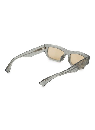 模特儿示范图 - 点击放大 - GUCCI - Recycled Acetate Rectangle Sunglasses