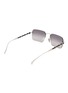 模特儿示范图 - 点击放大 - GUCCI - Metal Rectangular Sunglasses