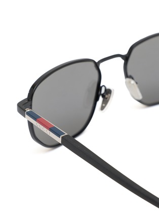 细节 - 点击放大 - GUCCI - Metal Rectangular Sunglasses