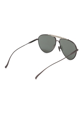 模特儿示范图 - 点击放大 - GUCCI - Metal Aviator Sunglasses