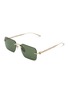 首图 - 点击放大 - GUCCI - Metal Rectangular Sunglasses