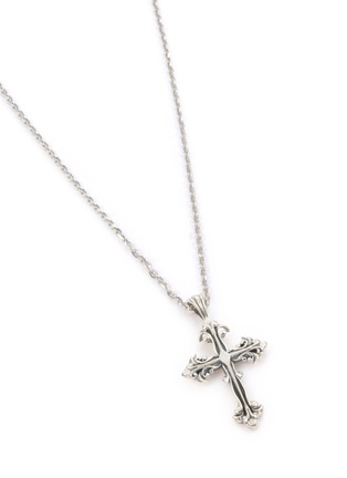 细节 - 点击放大 - EMANUELE BICOCCHI - Cross Sterling Silver Necklack