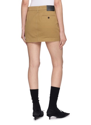背面 - 点击放大 - BALENCIAGA - Mini Cotton Skirt