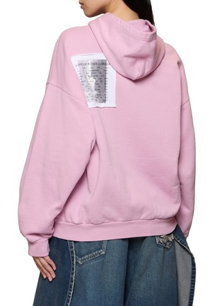 背面 - 点击放大 - BALENCIAGA - Patch Detail Zip Up Hoodie