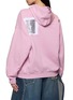 背面 - 点击放大 - BALENCIAGA - Patch Detail Zip Up Hoodie
