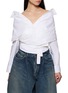 首图 - 点击放大 - BALENCIAGA - Off Shoulder Wrap Shirt