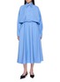 首图 - 点击放大 - BALENCIAGA - Long Sleeve Cotton Poplin Dress