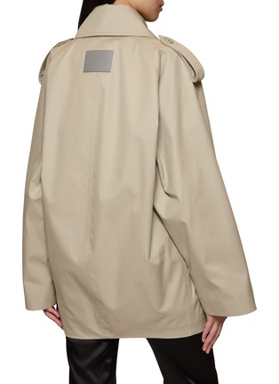 背面 - 点击放大 - BALENCIAGA - Double Breasted Trench Coat
