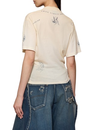 背面 - 点击放大 - BALENCIAGA - Ink Print T-Shirt