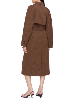背面 - 点击放大 - THE LOOM - Aura Suede Trench Coat