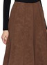  - THE LOOM - Aura Suede Midi Skirt