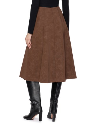 背面 - 点击放大 - THE LOOM - Aura Suede Midi Skirt