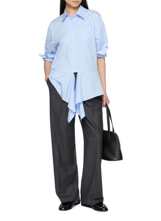 模特儿示范图 - 点击放大 - THE LOOM - Elasticated Crease Pants