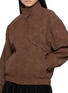  - THE LOOM - Aura High Neck Suede Jacket
