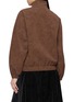 背面 - 点击放大 - THE LOOM - Aura High Neck Suede Jacket