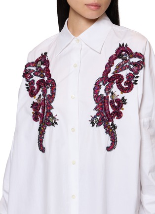  - DRIES VAN NOTEN - Casia 刺绣纽扣衬衫