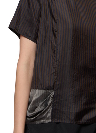  - DRIES VAN NOTEN - Caressa 拼接短袖上衣