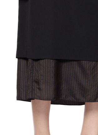  - DRIES VAN NOTEN - SORAI 叠层中长半身裙