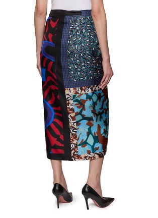 背面 - 点击放大 - DRIES VAN NOTEN - Scarf Maxi Skirt