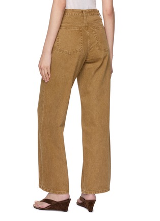 背面 - 点击放大 - R2W - Artie Wide Leg Cotton Jeans