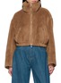 首图 - 点击放大 - R2W - Falco High Neck Faux Fur Jacket