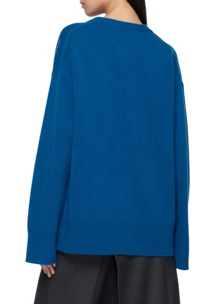 背面 - 点击放大 - R2W - Rasmo Round Neck Wool Cashmere Knit Sweater
