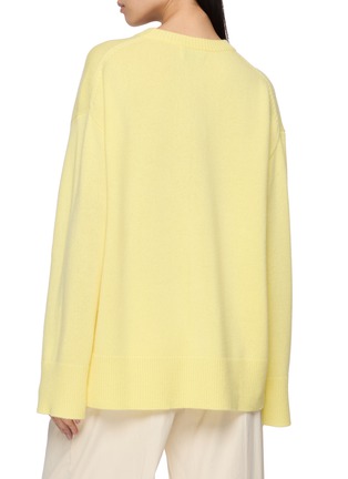 背面 - 点击放大 - R2W - Rasmo Round Neck Wool Cashmere Knit Sweater