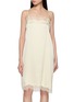 首图 - 点击放大 - R2W - Milena Lace Trim Silk Midi Dress