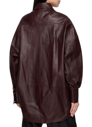 背面 - 点击放大 - R2W - Volter Oversized Leather Shirt