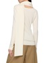 背面 - 点击放大 - R2W - Daphne Scarf Wool Silk Knit Sweater