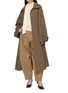 模特儿示范图 - 点击放大 - R2W - Daphne Scarf Wool Silk Knit Sweater