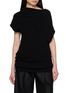 首图 - 点击放大 - R2W - Sophia Draped Wool Cashmere Knit Top