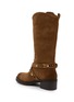  - KURT GEIGER - 50 WESTERN 金属搭扣皮革中筒靴