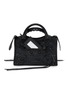 首图 - 点击放大 - BALENCIAGA - Mini Le City Suede Fringed Bag