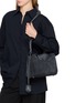 正面 -点击放大 - BALENCIAGA - Small Rodeo Waxed Suede Leather Bag