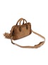 细节 - 点击放大 - BALENCIAGA - Small Le City Suede Fringed Bag
