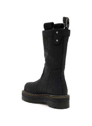  - RICK OWENS - X DR. MARTENS 皮革中筒靴