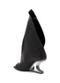  - RICK OWENS - Cantilever 8 Strutter 80 Wedge Leather Sandals