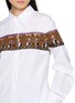 - DRIES VAN NOTEN - CHLORIS 胸饰刺绣长袖衬衫