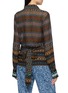 背面 - 点击放大 - DRIES VAN NOTEN - 垂坠系带裹身印花衬衫