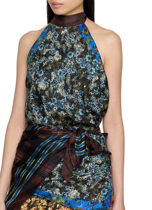  - DRIES VAN NOTEN - Foulard Wrap Top
