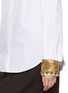  - DRIES VAN NOTEN - CHLORIS 袖口刺绣长袖衬衫
