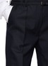  - DRIES VAN NOTEN - 细腰带微喇长裤