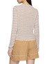 背面 - 点击放大 - THEORY - Stripe Cropped Cardigan