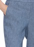  - THEORY - Straight Leg Fluid Linen Pants