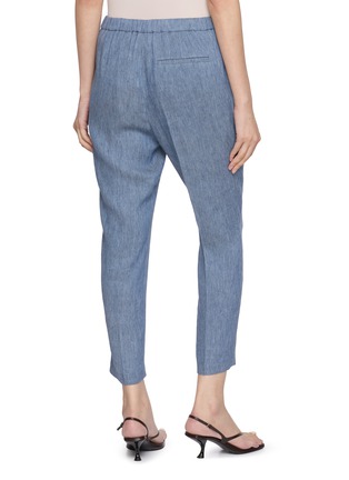 背面 - 点击放大 - THEORY - Straight Leg Fluid Linen Pants