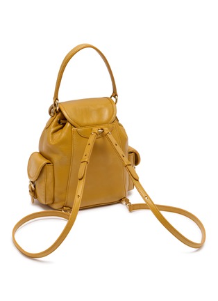 细节 - 点击放大 - MIU MIU - Small Leather Backpack