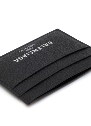 细节 - 点击放大 - BALENCIAGA - Credit Leather Card Holder